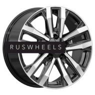 Диски КИК 8x18/5x130 ET43 D84,1 Мичиган (КС1107) Алмаз черный