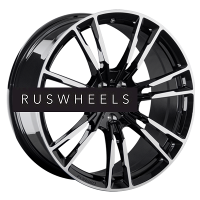 Диски LS Forged 8,5x19/5x112 ET38 D66,6 LS FG06 BKF (конус, C570)