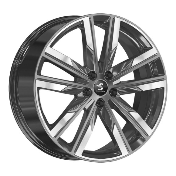 Диски СКАД Premium 8,0\R20 5*108 ET46 d63.35 Diamond gloss graphite