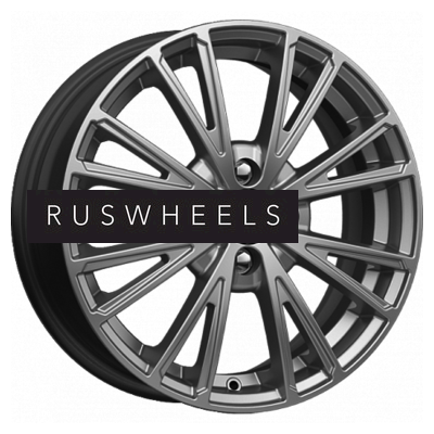 Диски КИК 6x16/4x98 ET35 D58,5 Меандр (КС879) Дарк платинум Диски КИК 6x16/4x98 ET35 D58,5 Меандр (КС879) Дарк платинум