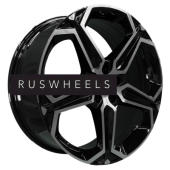 Диски Khomen Wheels 7,5x19/5x114,3 ET45 D60,1 KHW1909 (Geely Atlas(Pro)/Changan CS55(75)) Black-FP