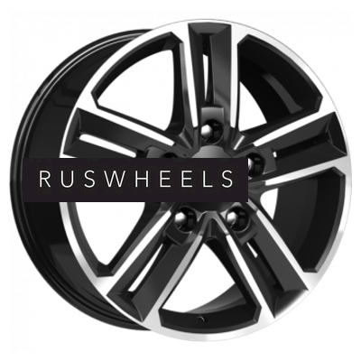 Диски КИК 8x18/5x114,3 ET40 D67,1 Backfire (КС763M) Алмаз черный Диски КИК 8x18/5x114,3 ET40 D67,1 Backfire (КС763M) Алмаз черный