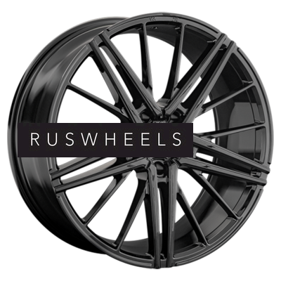 Диски LS FlowForming 8,5x19/5x108 ET30 D65,1 RC76 BK (конус, Колпак+лого)