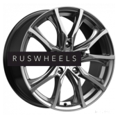 Диски КИК 7,5x17/5x120 ET37 D72,6 Твист-оригинал (КС697М) Дарк платинум