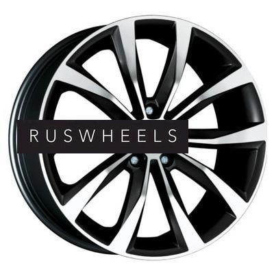 Грузовые диски MAK 7x18/5x112 ET43 D57,1 Wolf Black mirror