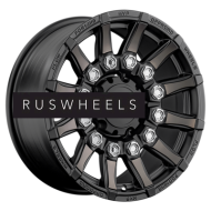 Диски LS FlowForming 9x17/5x150 ET25 D110,1 RC87 MB+LBZSF (конус, Колпак+лого)