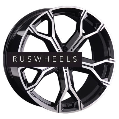 Диски Replay 9,5x22/5x112 ET45 D66,6 MR163 BKF (конус, C570)