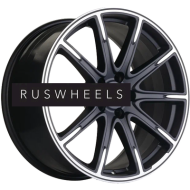Диски Khomen Wheels 8,5x19/5x112 ET38 D66,6 KHW1903 (Mercedes) Black-FP matt