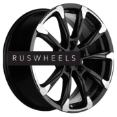 Диски Khomen Wheels 7,5x18/5x114,3 ET35 D66,1 KHW1808 (Koleos) Black-FP