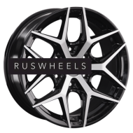 Диски LS 8x17/6x139,7 ET38 D67,1 1303 BKF (конус, Колпак+лого)