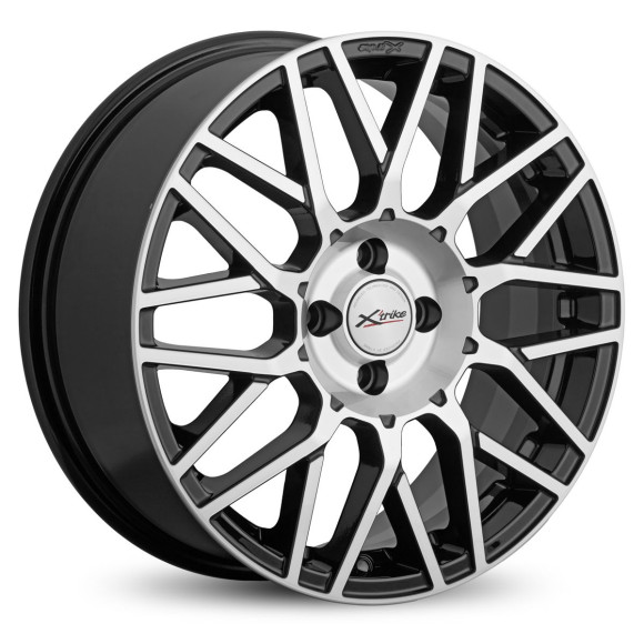 Диски Xtrike 7,0\R17 4*100 ET37 d60.1 BK/FP