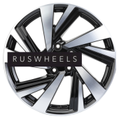 Диски Khomen Wheels 7,5x18/5x114,3 ET39 D60,1 KHW1801 (NX/Rav4) Black-FP