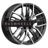 Диски iFree 7x17/5x114,3 ET45 D67,1 Аскет (КС1072) Блэк Джек