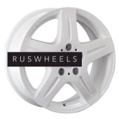 Диски LS 6,5x16/5x112 ET40 D57,1 1027 White (конус, C645) Диски LS 6,5x16/5x112 ET40 D57,1 1027 White (конус, C645)