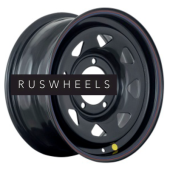 Диски Off-Road Wheels 7x15/5x139,7 ET0 D110 УАЗ (треуг. мелкий) Черный