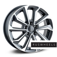 Диски Dezent R17 / 7J PCD 5x108 ЕТ 50 ЦО 63.4 KS dark