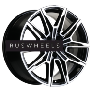 Диски Khomen Wheels 8,5x19/5x114,3 ET30 D60,1 KHW1904 (RX/NX) Black-FP