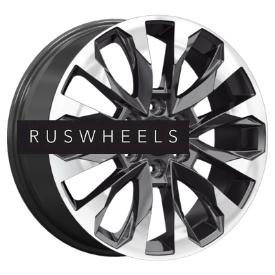 Диски Premium Series 8x20/6x139,7 ET38 D67,1 КР007 (Pajero Sport) Diamond Black Gris Диски Premium Series 8x20/6x139,7 ET38 D67,1 КР007 (Pajero Sport) Diamond Black Gris