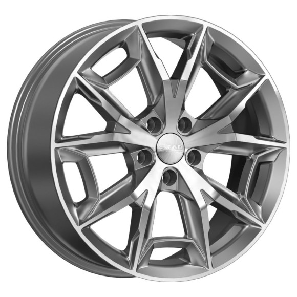 Диски СКАД 7.5\R19 5*108 ET46 d65.1 Алмаз Графит