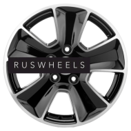 Диски Khomen Wheels 6,5x16/5x110 ET45 D67,1 KHW1601 (DFM 580) Black-FP Диски Khomen Wheels 6,5x16/5x110 ET45 D67,1 KHW1601 (DFM 580) Black-FP