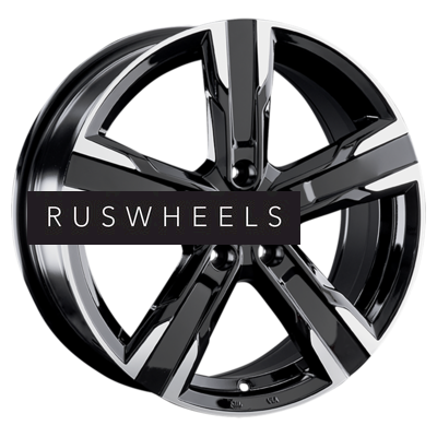 Диски Replay 7,5x19/5x108 ET33 D60,1 CHR106 BKF (конус, C570) Диски Replay 7,5x19/5x108 ET33 D60,1 CHR106 BKF (конус, C570)