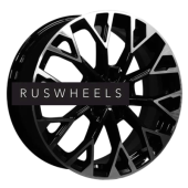 Диски Khomen Wheels 7x17/5x114,3 ET45 D66,1 KHW1718 (Teana/X-Trail) Black-FP