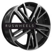 Диски Khomen Wheels 8x18/5x112 ET48 D57,1 KHW1815 (Passat) Black-FP Диски Khomen Wheels 8x18/5x112 ET48 D57,1 KHW1815 (Passat) Black-FP