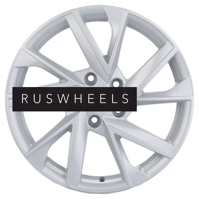 Диски Khomen Wheels 7x17/5x112 ET45 D57,1 KHW1714 (Karoq) F-Silver