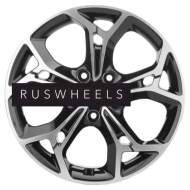 Диски Khomen Wheels 7x17/5x114,3 ET48,5 D67,1 KHW1702 (Sportage) Black-FP