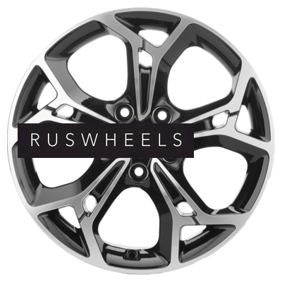 Диски Khomen Wheels 7x17/5x114,3 ET48,5 D67,1 KHW1702 (Sportage) Black-FP