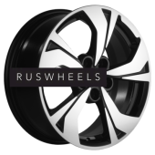 Диски Khomen Wheels 7x17/5x114,3 ET48 D67,1 KHW1724 (JAC J7) Black-FP