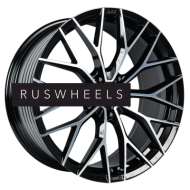 Диски INCH 9x21/5x108 ET38,5 D63,4 GA8532 Gloss Black Machined Face (ZJH) FlowForming