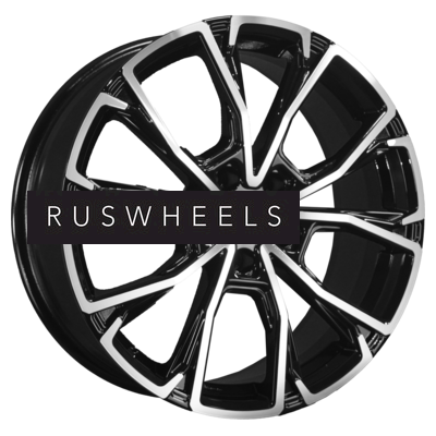 Диски Khomen Wheels 7,5x19/5x114,3 ET40 D64,1 KHW1907 (Haval F7/F7x) Black-FP