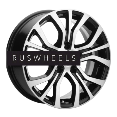 Диски Khomen Wheels 6,5x16/5x120 ET38 D65,1 KHW1608 (Multivan) Black-FP