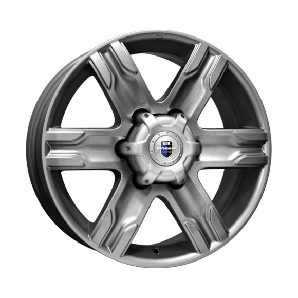 Диски КиК 8,0\R17 6*139.7 ET38 d67.1 Дарк платинум
