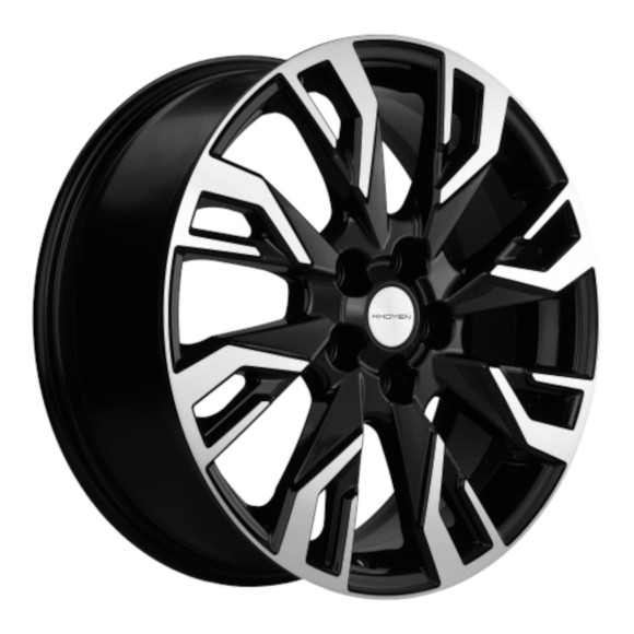 Диски Khomen Wheels 7x18/5x114,3 ET53 D54,1 KHW1809 (Geely Coolray) Black