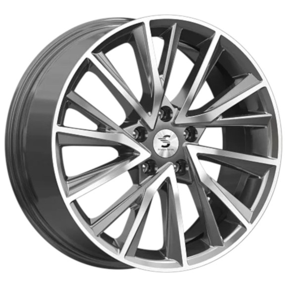 Диски СКАД Premium 7.5\R18 5*108 ET36 d65.1 Diamond gloss graphite