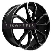 Диски Khomen Wheels 7x18/5x114,3 ET51 D67,1 KHW1816 (Hyundai Tucson) Black-FP Диски Khomen Wheels 7x18/5x114,3 ET51 D67,1 KHW1816 (Hyundai Tucson) Black-FP