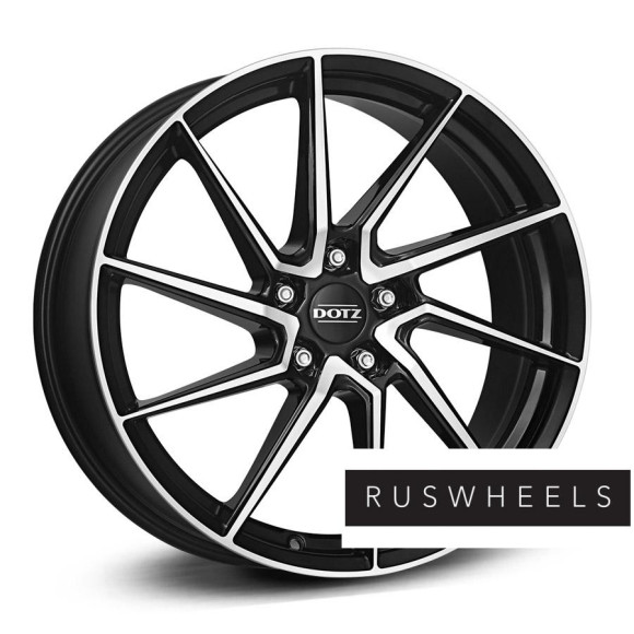 Диски Dotz R18 / 8J PCD 5x112 ЕТ 35 ЦО 70.1 Spa dark