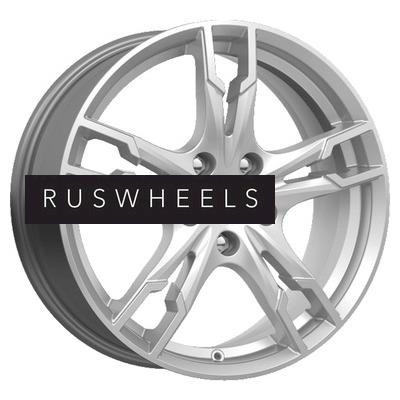 Диски КИК 7x17/4x100 ET38 D67,1 Солар (КС875) Сильвер SK Диски КИК 7x17/4x100 ET38 D67,1 Солар (КС875) Сильвер SK