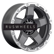 Диски LS 9,5x18/6x139,7 ET5 D106,1 1371 MGML (конус, Колпак+лого)