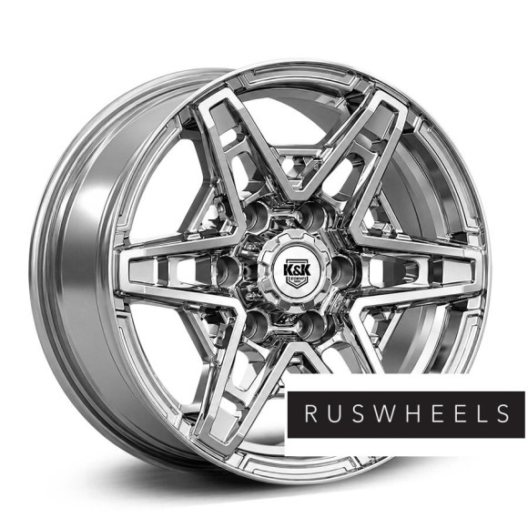 Диски КиК R17 / 8J PCD 6x139.7 ЕТ 36 ЦО 67.1 Блэкберн