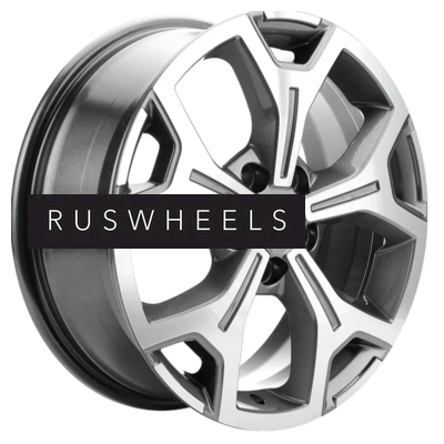 Диски Khomen Wheels 6,5x17/5x114,3 ET45 D54,1 KHW1710 (Coolray) Gray-FP Диски Khomen Wheels 6,5x17/5x114,3 ET45 D54,1 KHW1710 (Coolray) Gray-FP