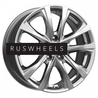 Диски КИК 7x17/5x114,3 ET50 D67,1 КС776 Дарк платинум