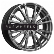 Диски КИК 6x16/4x100 ET41 D60,1 Меандр-оригинал (КС879) Дарк платинум