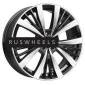 Диски КИК 7,5x19/5x112 ET40 D66,6 Марвел (КС881) Алмаз черный SK