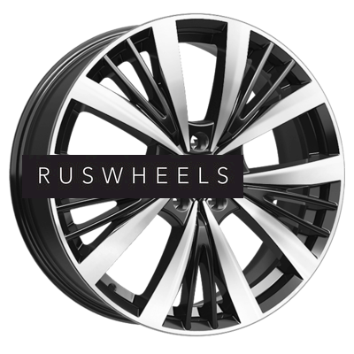 Диски КИК 7,5x19/5x112 ET40 D66,6 Марвел (КС881) Алмаз черный SK