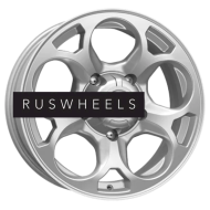 Диски КИК 7x16/5x139,7 ET35 D108,5 Линкс (КС1057) Сильвер