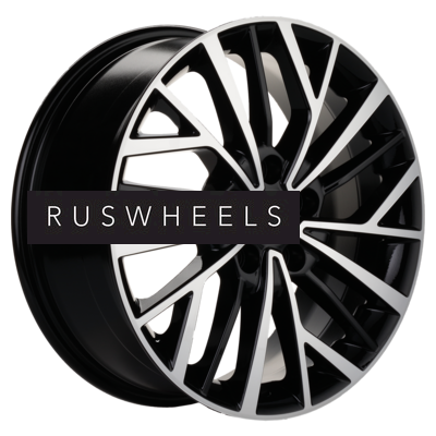 Диски Khomen Wheels 6,5x17/5x108 ET33 D60,1 KHW1722 (Chery/Exeed) Black-FP