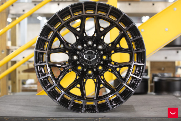 Диски Vossen HFX-1 22x12, Цвет: Tinted Gloss Black (8 болтов)